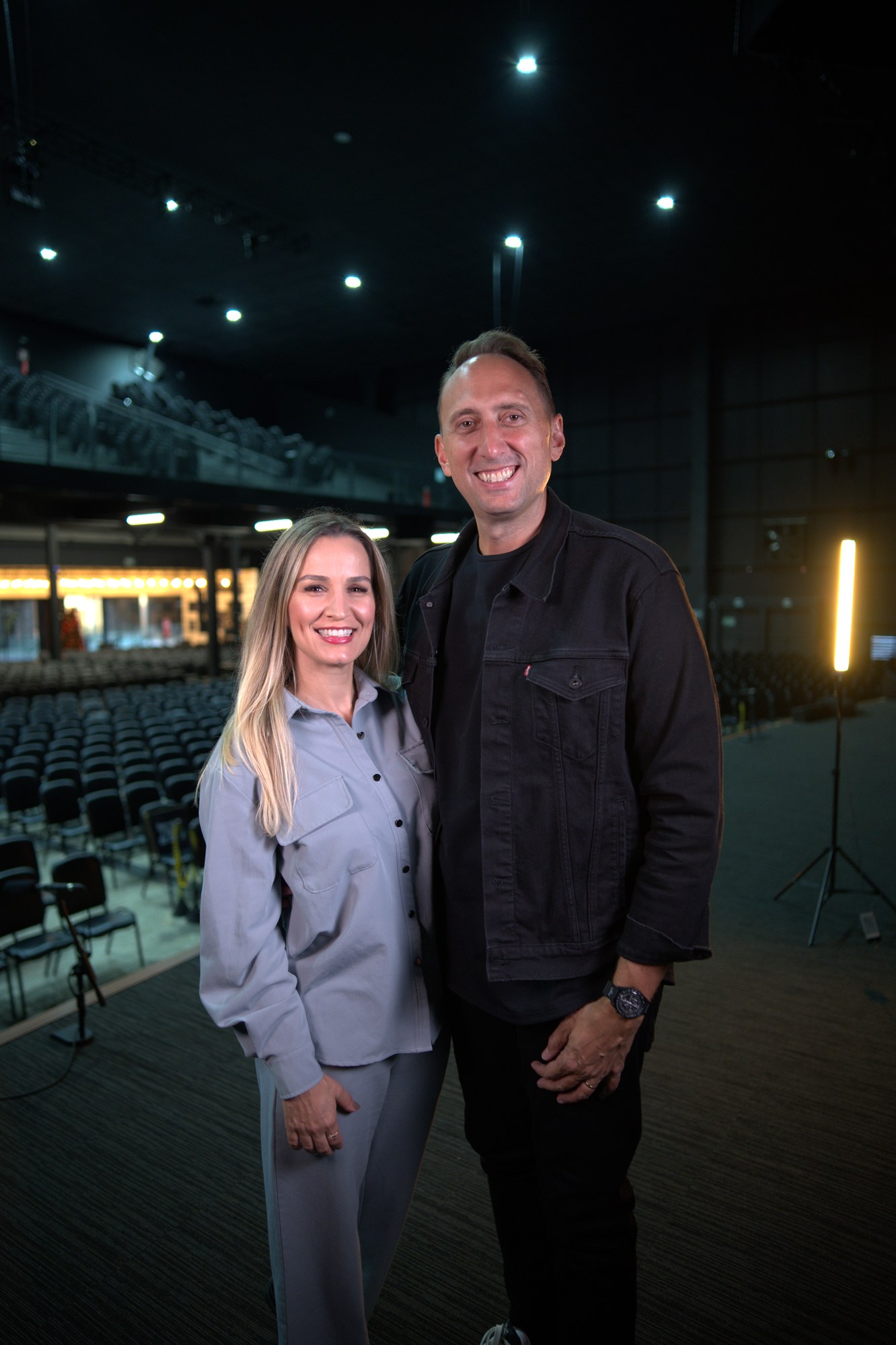 Erik and Tatiana Kingsley at Imagine Church